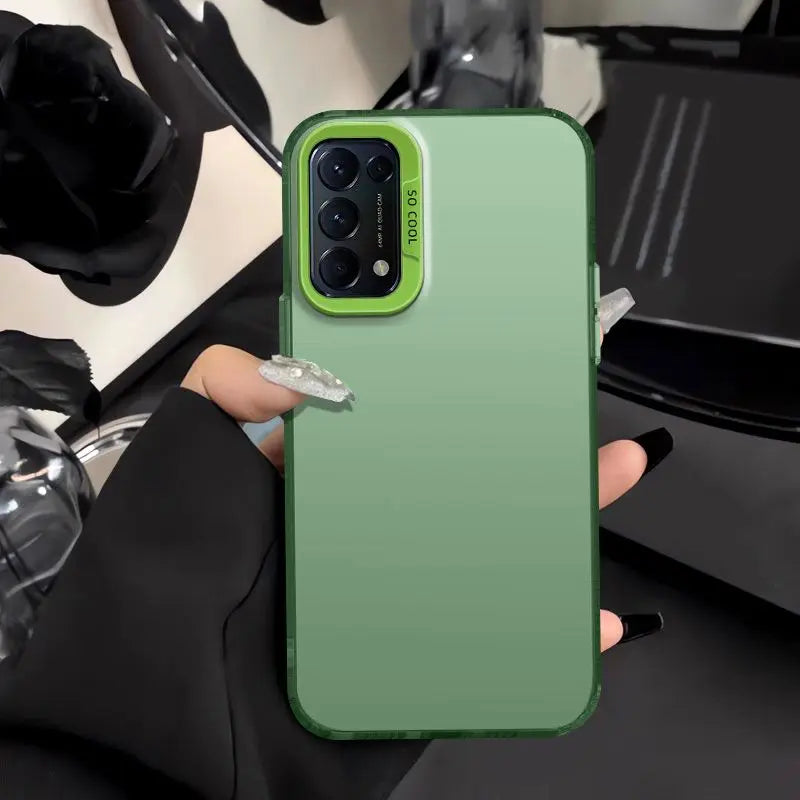 Coque Verte Antichoc pour Oppo Find X3 Lite 5G