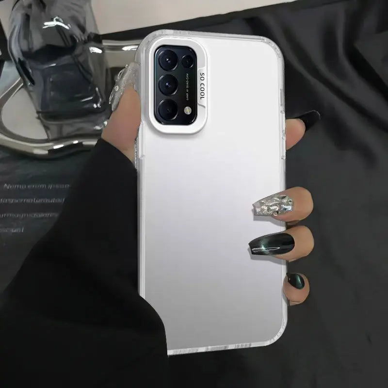 Coque Blanche Antichoc pour Oppo Find X3 Lite 5G